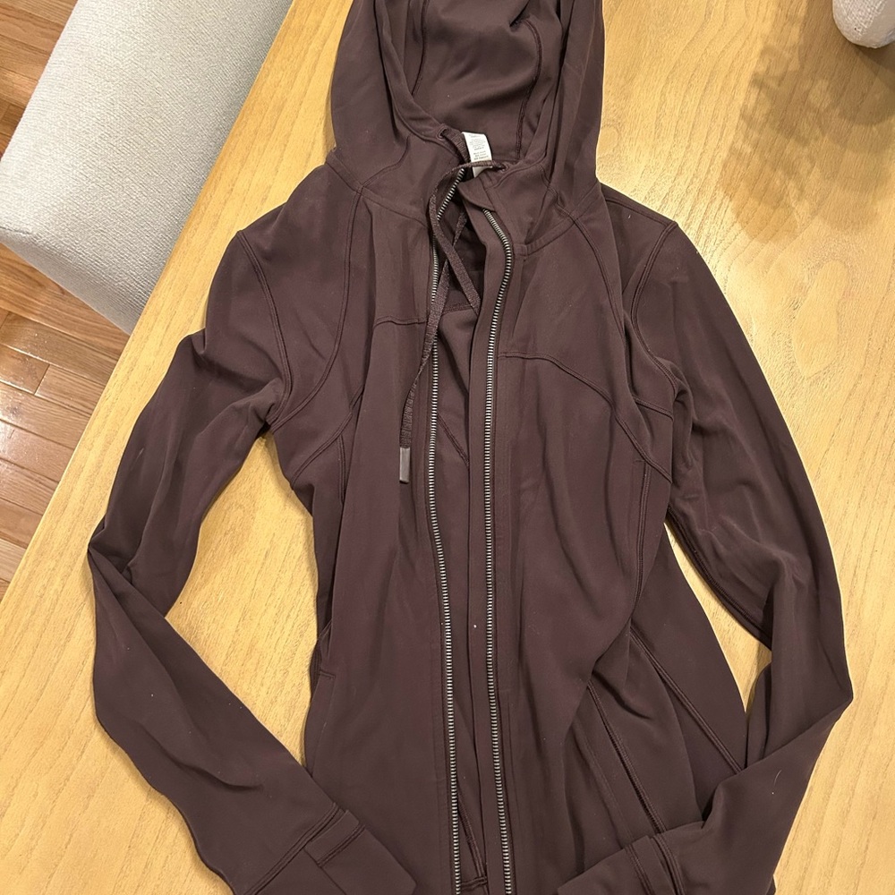 Maroon Lulu zip up